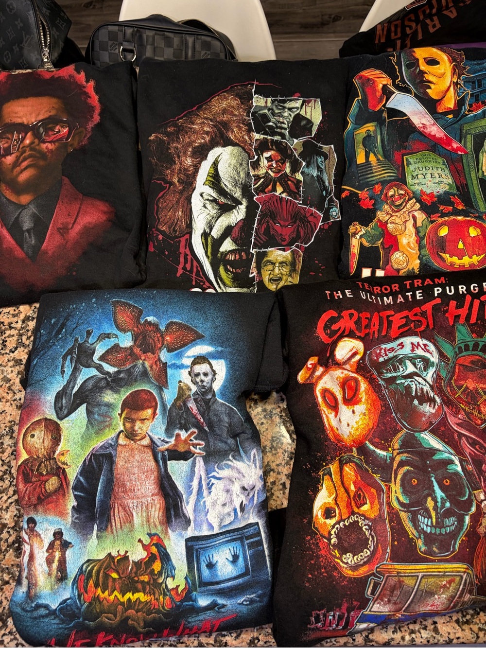 Universal studios HHN hoodies lot
